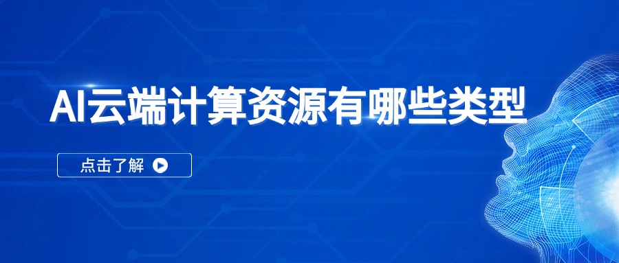 AI云端计算资源有哪些类型