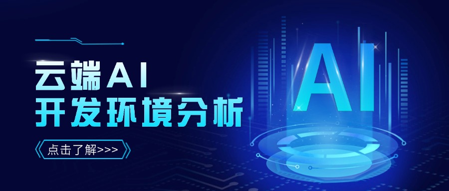 云端AI开发环境分析